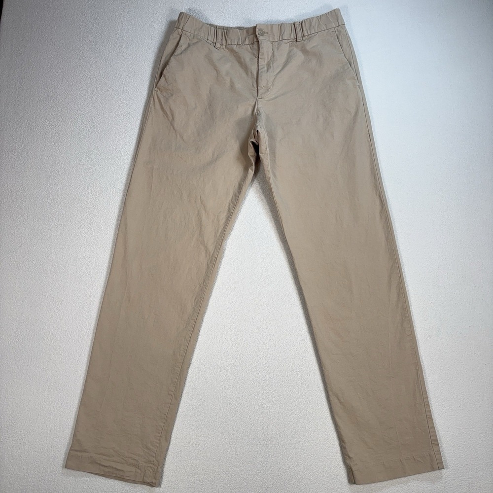 NN07‎ No Nationality Theodor 1447 Pants Men's 32x31* Khaki Beige Tapered Stretch